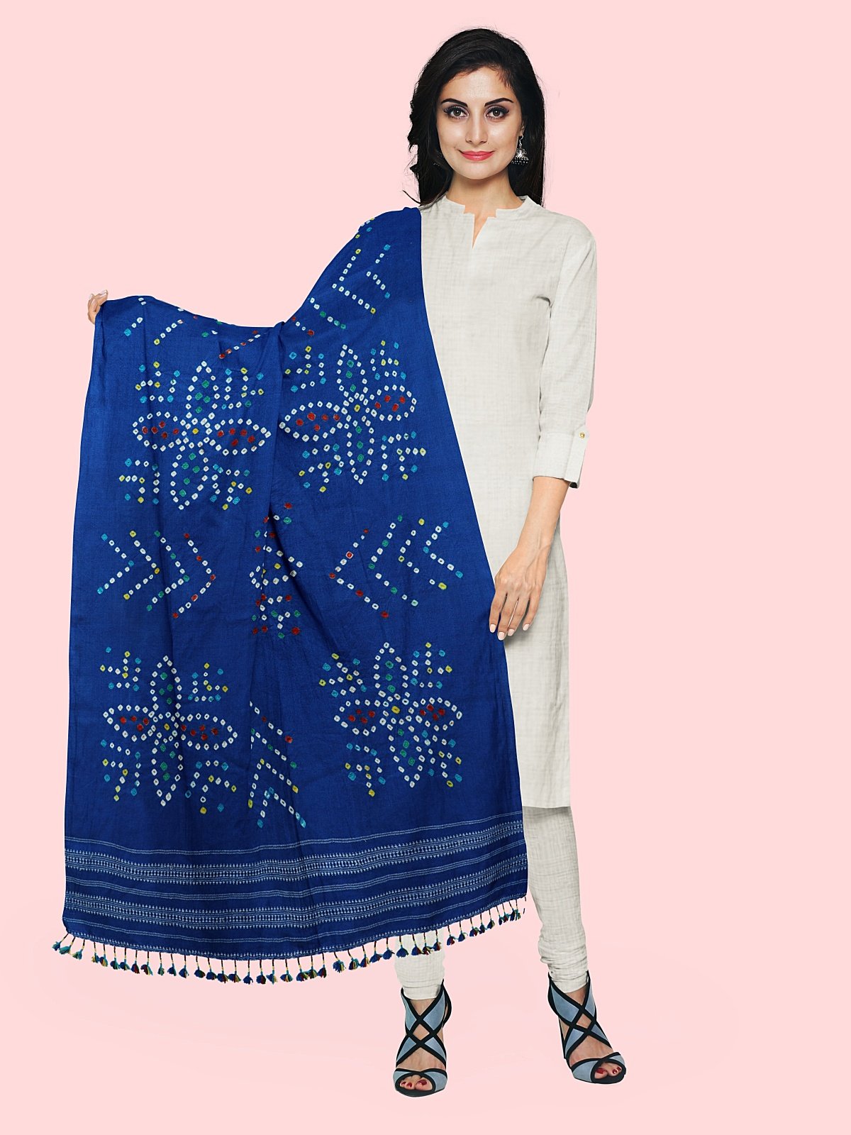 Handmade Woven Cashmilon Stole (2)