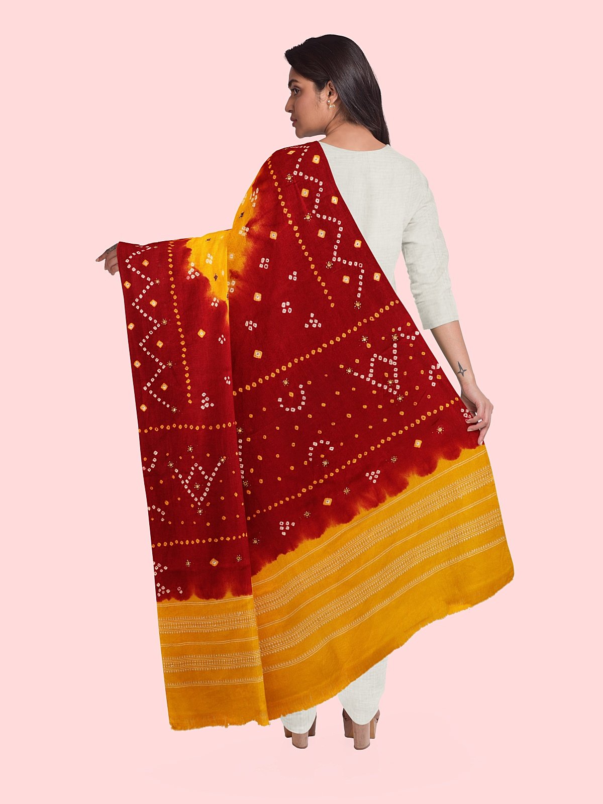 Red-Orange Stole (5)