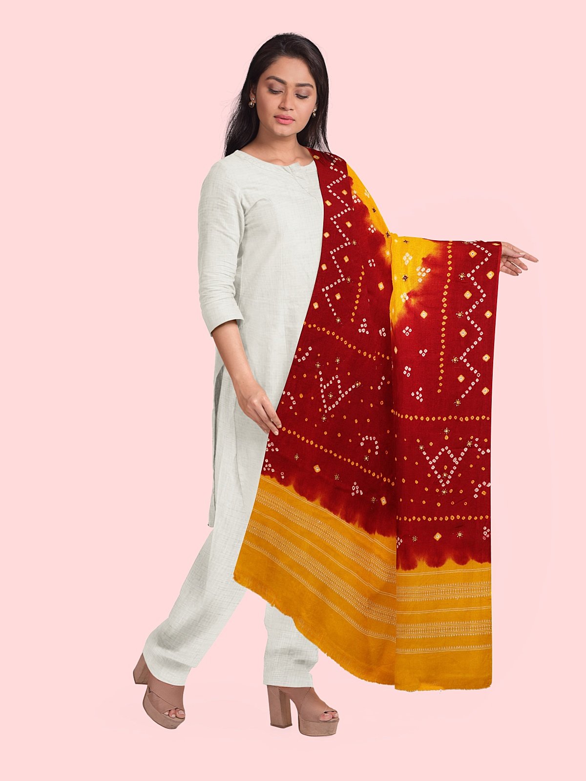 Red-Orange Stole (7)